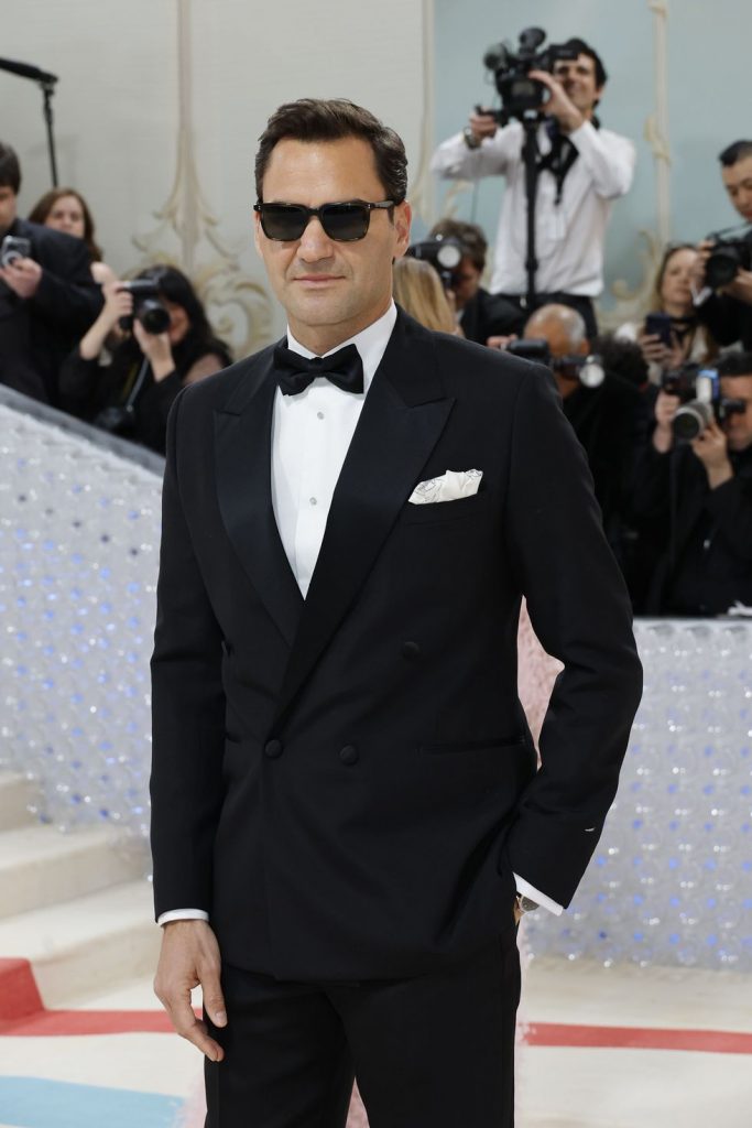 Co-Chair Roger Federer

Wearing Dior Men by Kim Jones and Oliver People's Sunglasses