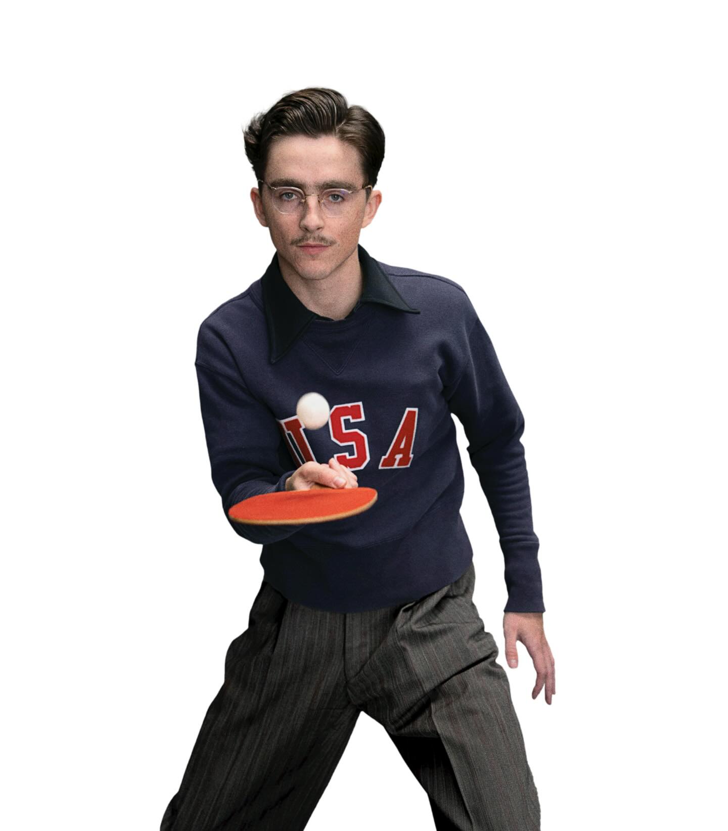 Timothée Chalamet in ‘Marty Supreme’