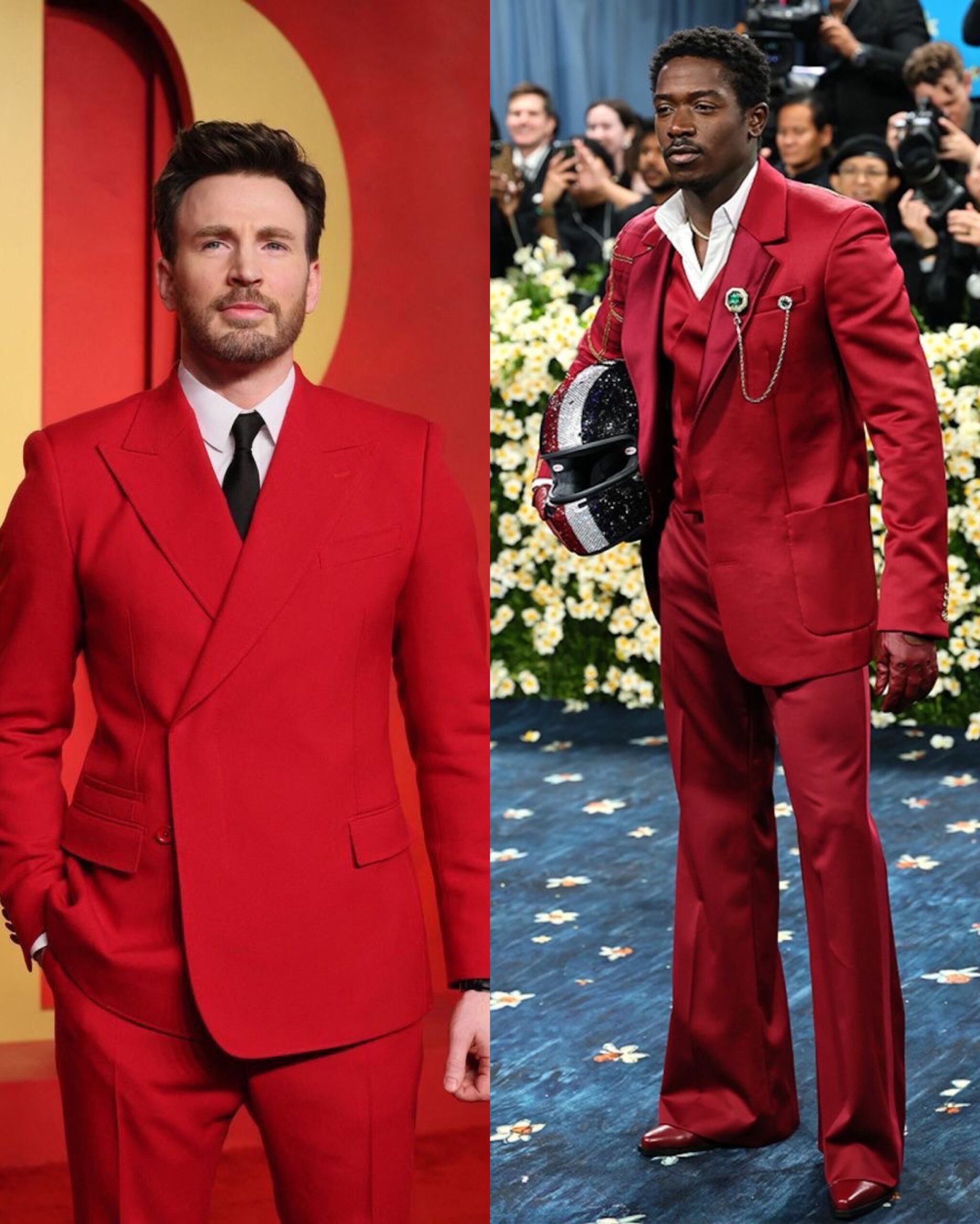 MEN IN RED
